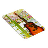 Magnet Flexible Belle guitare acoustique (Côté Droit)