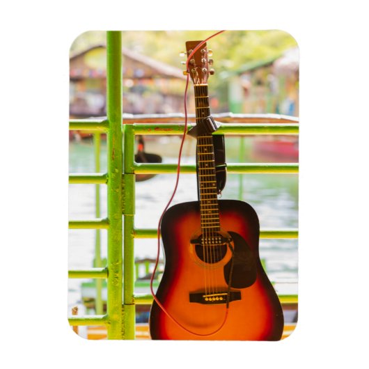 Magnet Flexible Belle guitare acoustique (Vertical)