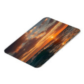 Magnet Flexible Belle mer au coucher du soleil (Côté Gauche)