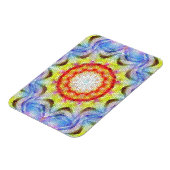 Magnet Flexible Belle mosaïque brillante Carreaux soleil Fleur (Côté Gauche)