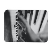 Magnet Flexible Belle oeuvre de piano (Horizontal)