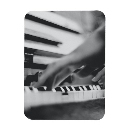 Magnet Flexible Belle oeuvre de piano (Vertical)