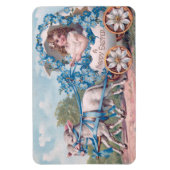 Magnet Flexible Belle Pâques Vintages (Vertical)