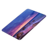Magnet Flexible Belle photo côtière du coucher de soleil (Côté Gauche)