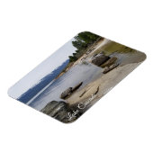 Magnet Flexible Belle rive du lac Cascade (Côté Gauche)