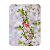 Magnet Flexible Belle salutation de printemps (Vertical)
