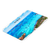 Magnet Flexible Belle Sardaigne Italie Paysage méditerranéen (Côté Gauche)