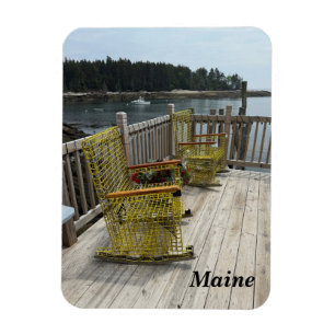 Magnet Flexible Belle scène côtière du Maine