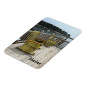 Magnet Flexible Belle scène côtière du Maine (Côté Gauche)