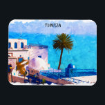 Magnet Flexible Belle Tunisie Panorama<br><div class="desc">Tunisie colorée Flexible Photo Magnet avec ses paysages à couper le souffle et ses paysages de plage. Fait un souvenir extraordinaire et une idée cadeau pour chaque touriste et visiteur de la destination africaine. Faites-le vous-même et achetez maintenant.</div>