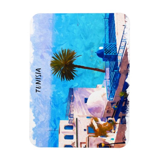 Magnet Flexible Belle Tunisie Panorama (Vertical)