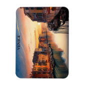 Magnet Flexible Belle Venise Italie Sunset View (Vertical)