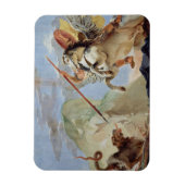 Magnet Flexible Bellerophon, à cheval Pegasus, tuant la Chimera, (Vertical)