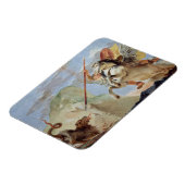 Magnet Flexible Bellerophon, à cheval Pegasus, tuant la Chimera, (Côté Gauche)