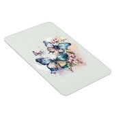 Magnet Flexible Belles papillons et fleurs (Côté Droit)