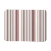 Magnet Flexible Belles rayures brunes blanches (Horizontal)