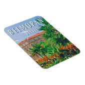 Magnet Flexible Belmopan, la ville verte de Belize (Côté Droit)