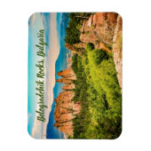 Magnet Flexible Belogradchik Rocks Bulgarie stylized (Vertical)