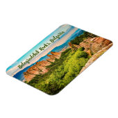 Magnet Flexible Belogradchik Rocks Bulgarie stylized (Côté Gauche)
