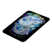 Magnet Flexible Beluga Whales (Côté Gauche)