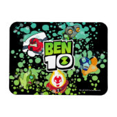 Magnet Flexible Ben 10 Alien Forms Bubble Graphic (Horizontal)