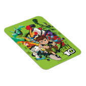 Magnet Flexible Ben 10 Alien Rush Graphique (Côté Droit)