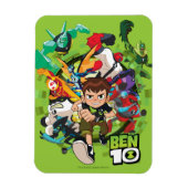 Magnet Flexible Ben 10 Alien Rush Graphique (Vertical)