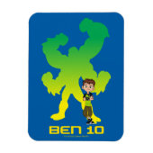 Magnet Flexible Ben 10 & Four Arms Shadow (Vertical)