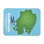 Magnet Flexible Benbecula Hébrides extérieures Écosse (Horizontal)