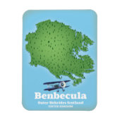 Magnet Flexible Benbecula Hébrides extérieures Écosse (Vertical)
