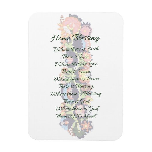 Magnet Flexible Bénédiction à la maison (Vertical)