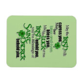 Magnet Flexible Bénédiction De Saint Patrick (Horizontal)