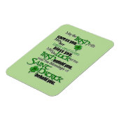 Magnet Flexible Bénédiction De Saint Patrick (Côté Gauche)