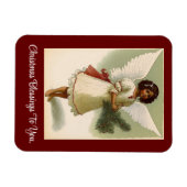 Magnet Flexible Bénédictions de Noël Angel Aimant flexible (Horizontal)