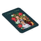 Magnet Flexible Bénédictions de Noël Floral (Côté Droit)