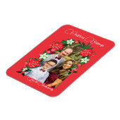 Magnet Flexible Bénédictions de Noël Floral (Côté Gauche)
