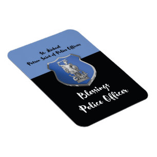 Magnet Flexible Bénédictions de St. Michel au nouveau policier