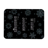 Magnet Flexible Bénédictions du solstice d'hiver (Horizontal)