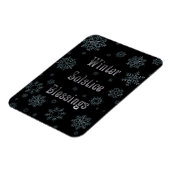 Magnet Flexible Bénédictions du solstice d'hiver (Côté Gauche)