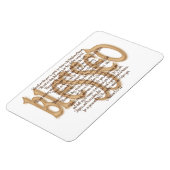 Magnet Flexible Béni - Béatitudes (Côté Gauche)