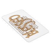 Magnet Flexible Béni - Béatitudes (Côté Droit)