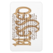 Magnet Flexible Béni - Béatitudes (Vertical)