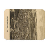 Magnet Flexible Bennington vintage, Vermont (Horizontal)
