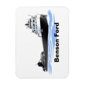 Magnet Flexible Benson de fret des Grands Lacs Ford (2) (Vertical)