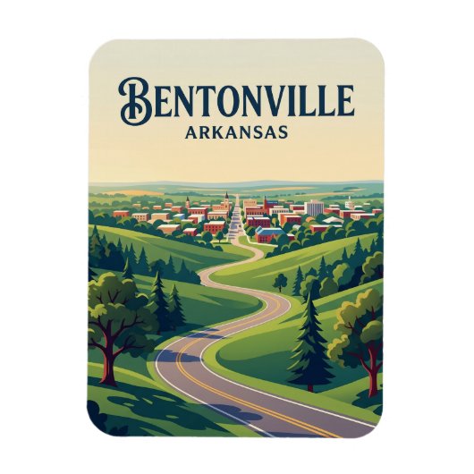 Magnet Flexible Bentonville États-Unis (Vertical)