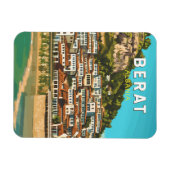 Magnet Flexible Berat Albanie Travel Art Vintage (Horizontal)