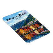 Magnet Flexible Bergen Norvège (Côté Droit)