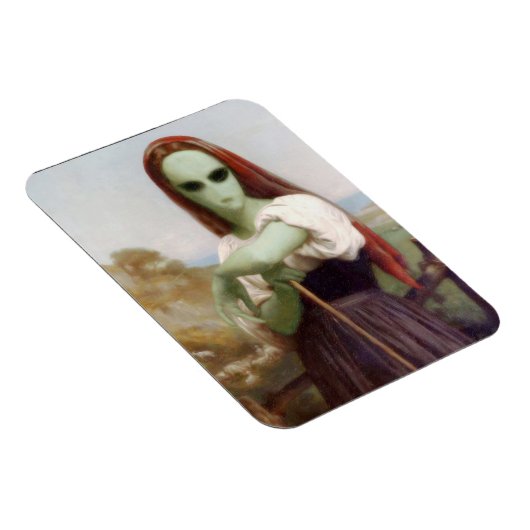 Magnet Flexible Bergère Alien de Bouguereau (Côté Droit)