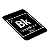 Magnet Flexible Berkelium - Berkeley Science - Tableau périodique (Côté Droit)