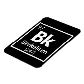 Magnet Flexible Berkelium - Berkeley Science - Tableau périodique (Côté Gauche)